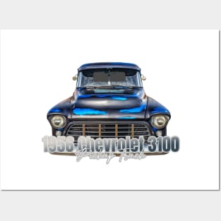 1956 Chevrolet 3100 Pickup Truck Posters and Art